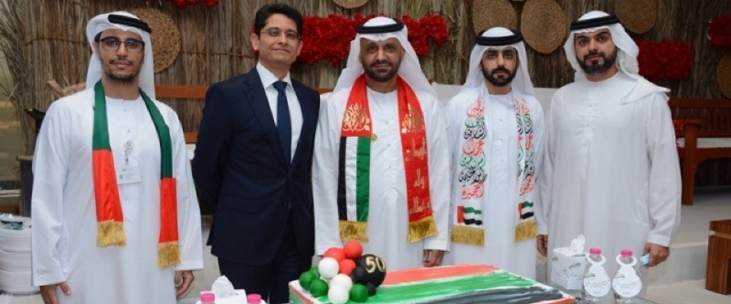 Invest Bank Celebrates UAE's 50th National Day.