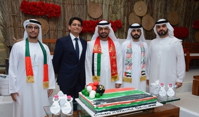 Invest Bank Celebrates UAE's 50th National Day.